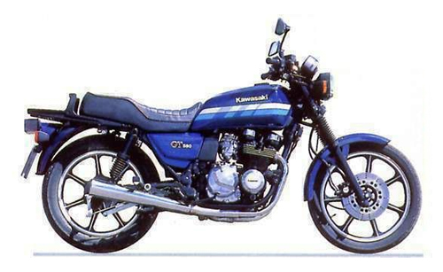 kawasaki GT 550